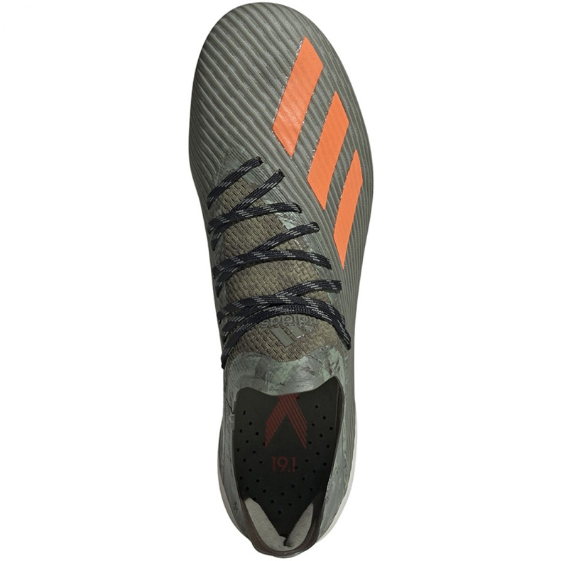 Kopačky Adidas X 19.1 M Fg EF8296 zelená zelená 1
