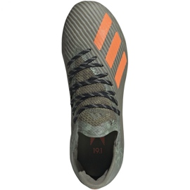 Kopačky Adidas X 19.1 Jr Fg EF8301 zelená zelená 1
