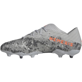 Kopačky Adidas Nemeziz 19.2 M Fg EF8288 vícebarevný šedá 1
