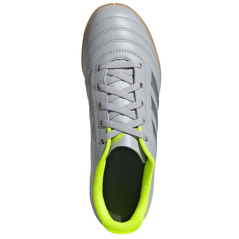 Sálová obuv adidas Copa 20.4 In Jr EF8354 šedá stříbro 1