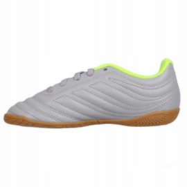 Sálová obuv adidas Copa 20.4 In Jr EF8354 šedá stříbrný 2