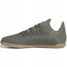 Sálová obuv adidas X 19.3 In Jr EF8376 šedá šedá 2