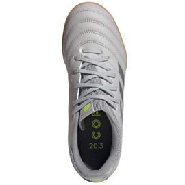 Kopačky Adidas Copa 20.3 Tf Jr EF8343 šedá šedá 1