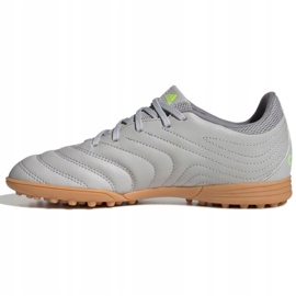 Kopačky Adidas Copa 20.3 Tf Jr EF8343 šedá šedá 2