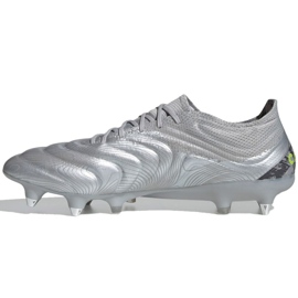 Kopačky Adidas Copa 20.1 Sg M EF8325 šedá stříbro 2