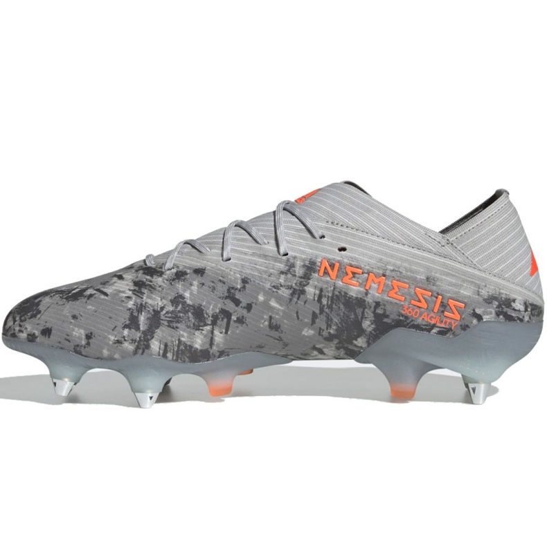 Kopačky Adidas Nemeziz 19.1 Sg M EF8393 šedá šedá 2