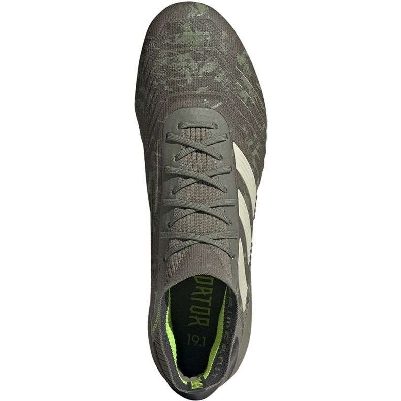 Kopačky Adidas Predator 19.1 Fg M EF8205 šedá šedá 1