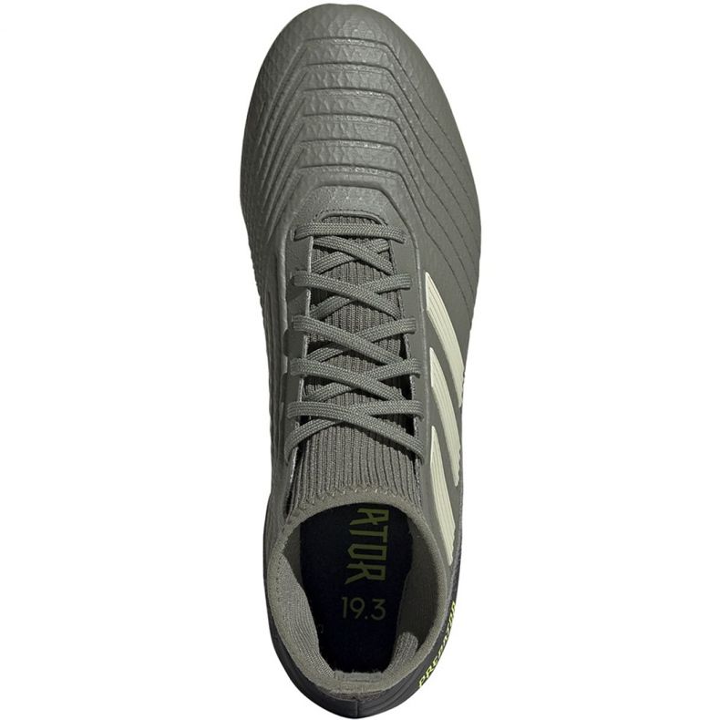 Kopačky Adidas Predator 19.3 Fg M EF8208 šedá šedá 1