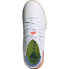 Kopačky Adidas Nemeziz Messi 19.3 In Jr F99932 vícebarevný bílý 2 Kopačky Adidas Nemeziz Messi 19.3 In Jr F99932 vícebarevný bílý 2