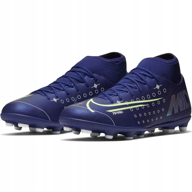 Kopačky Nike Mercurial Superfly 7 Club Mds FG / MG M BQ5463 401 námořnická modrá modrý 1
