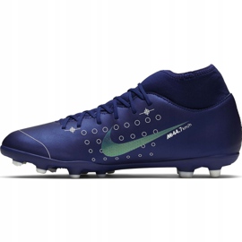Kopačky Nike Mercurial Superfly 7 Club Mds FG / MG M BQ5463 401 námořnická modř modrý 2
