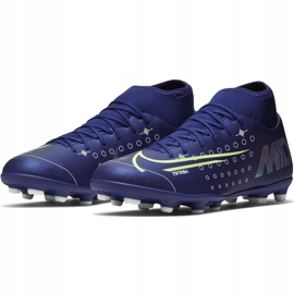 Kopačky Nike Mercurial Superfly 7 Club Mds FG / MG Jr BQ5418 401 námořnická modrá modrý 1
