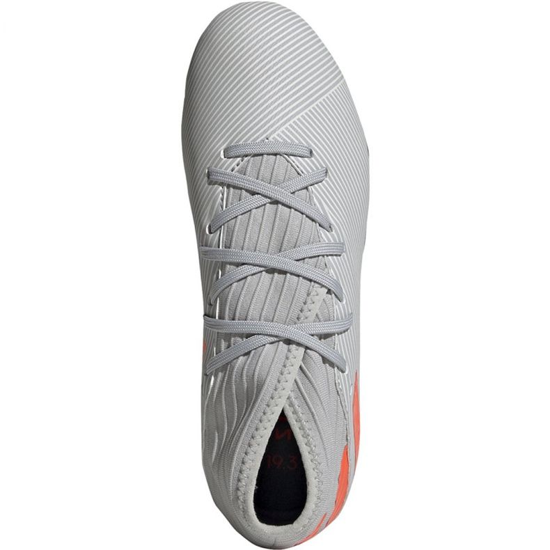 Kopačky Adidas Nemeziz 19.3 Fg Jr EF8302 vícebarevný šedá 1