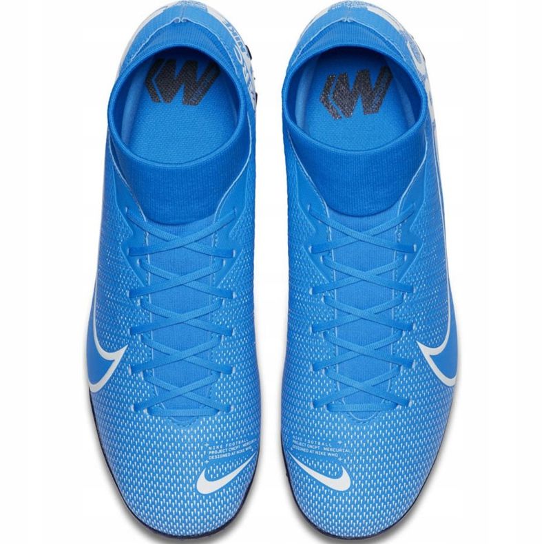 Kopačky Nike Mercurial Superfly 7 Academy M Tf AT7978 414 vícebarevný modrý 1