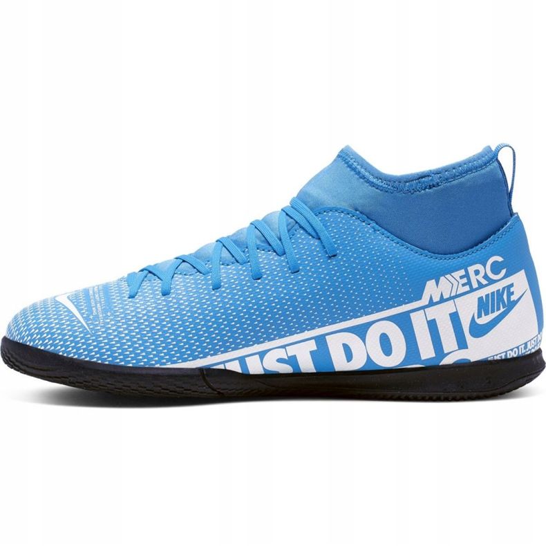 Kopačky Nike Mercurial Superfly 7 Club Ic Jr AT8153 414 vícebarevný modrý 1
