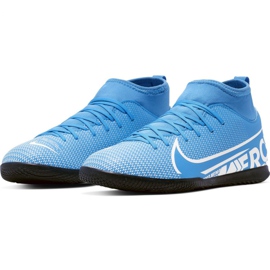 Kopačky Nike Mercurial Superfly 7 Club Ic Jr AT8153 414 vícebarevný modrý 2