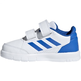 Boty Adidas AltaSport Cf I Jr D96844 bílý modrý 2