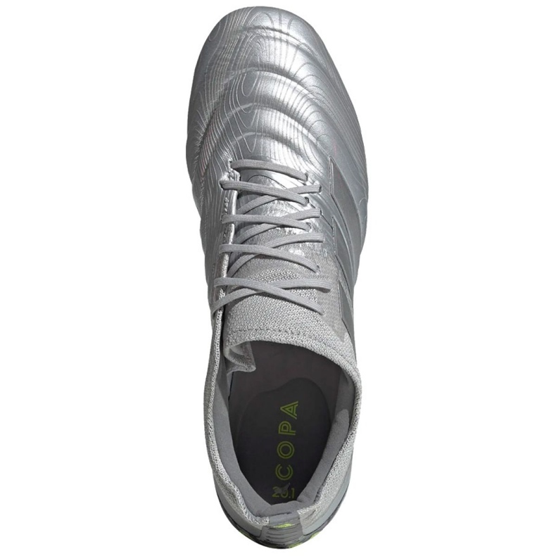 Kopačky Adidas Copa 20.1 Fg M EF8316 červené stříbrný 1 Kopačky Adidas Copa 20.1 Fg M EF8316 červené stříbrný 1