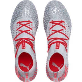 Kopačky Puma Future 4.1 Netfit Fg Ag M 105579 01 vícebarevný šedá 1