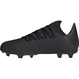 Kopačky adidas X 19.3 Fg Jr F35364 černý černý 1
