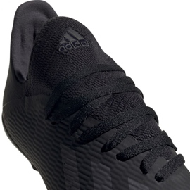 Kopačky adidas X 19.3 Fg Jr F35364 černý černý 2