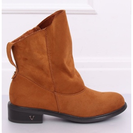 Boty s nařaseným horním velbloudem 6672 Camel hnědý 2