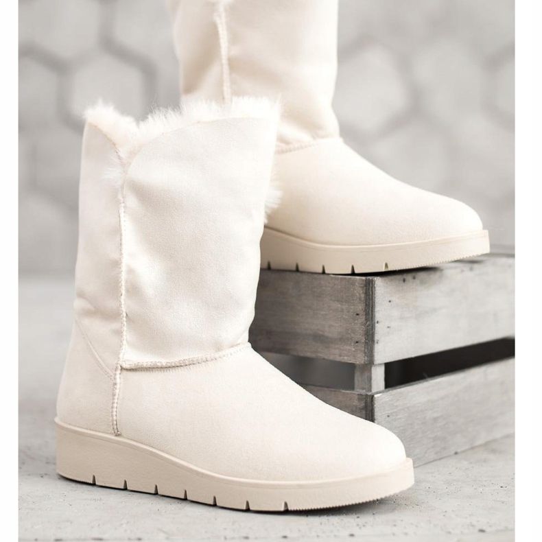 Kylie Teplý Mukluki bílý 2