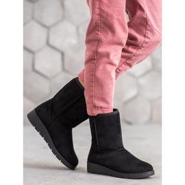 Kylie Vysoká Mukluki černý 2