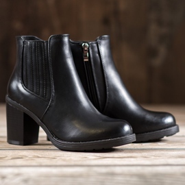 Comer Boty z ekokůže černý 1