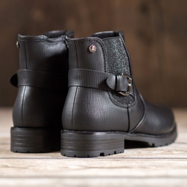 Gogo Pracovníci se sponou černý 2