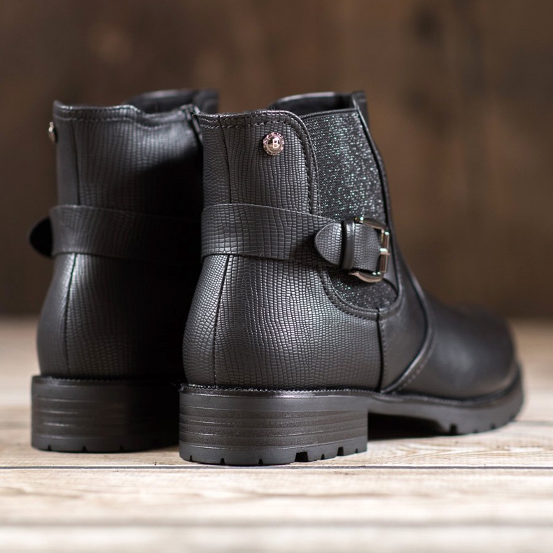 Gogo Pracovníci se sponou černá 2 Gogo Pracovníci se sponou černá 2