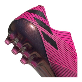 Kopačky Adidas Nemeziz 19.1 Ag Fg M FU7033 růžový růžový 1