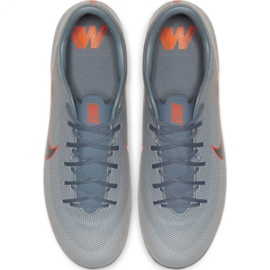 Kopačky Nike Mercurial Vapor 12 Academy Mg M AH7375 408 vícebarevný šedá 1