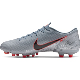 Kopačky Nike Mercurial Vapor 12 Academy Mg M AH7375 408 vícebarevný šedá 2