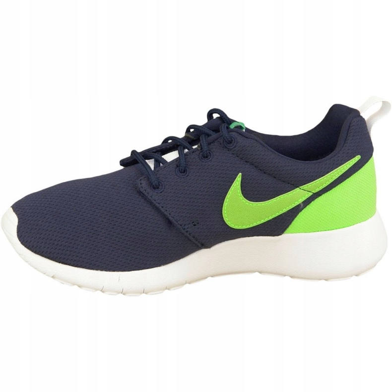Boty Nike Roshe One Gs W 599728-413 námořnická modř zelený 1