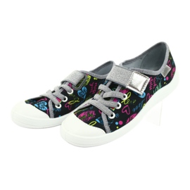 Dětská obuv Befado 251Y137 černá modrý růžový šedá žlutá 3