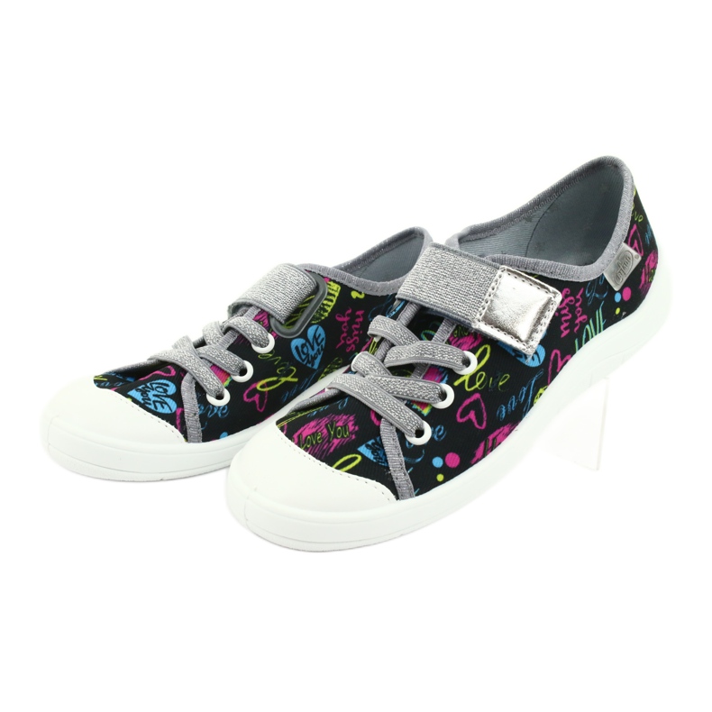 Dětská obuv Befado 251Y137 černá modrý růžový šedá žlutá 3