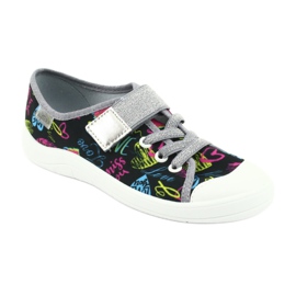 Dětská obuv Befado 251Y137 černá modrý růžový šedá žlutá 1