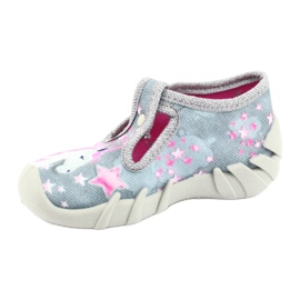 Dětská obuv Befado 110P363 růžový šedá 2