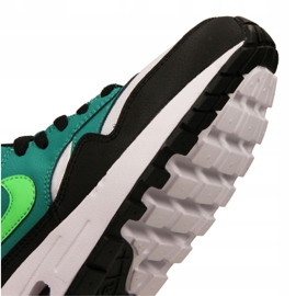 Boty Nike Air Max 1 Gs Jr 807602-111 černý vícebarevný zelený 2