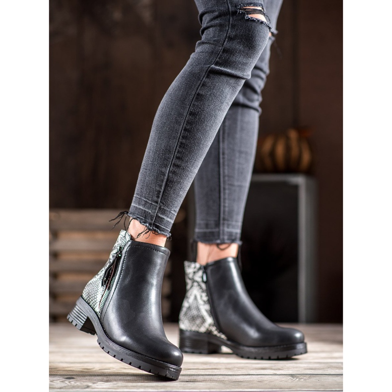 SHELOVET Pracovníci na tiskové platformě hada černá 1