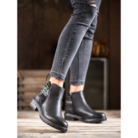 Erynn Dělníci s ozdobným páskem černý 2