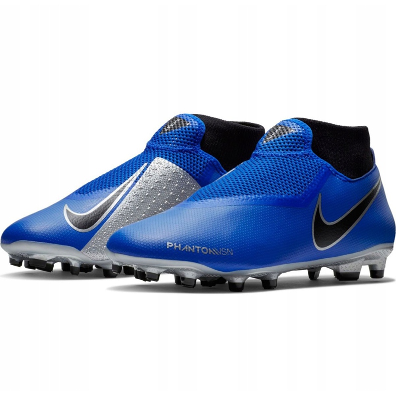 Kopačky Nike Phantom Vsn Academy Df FG / MG M AO3258 400 vícebarevný modrý 2