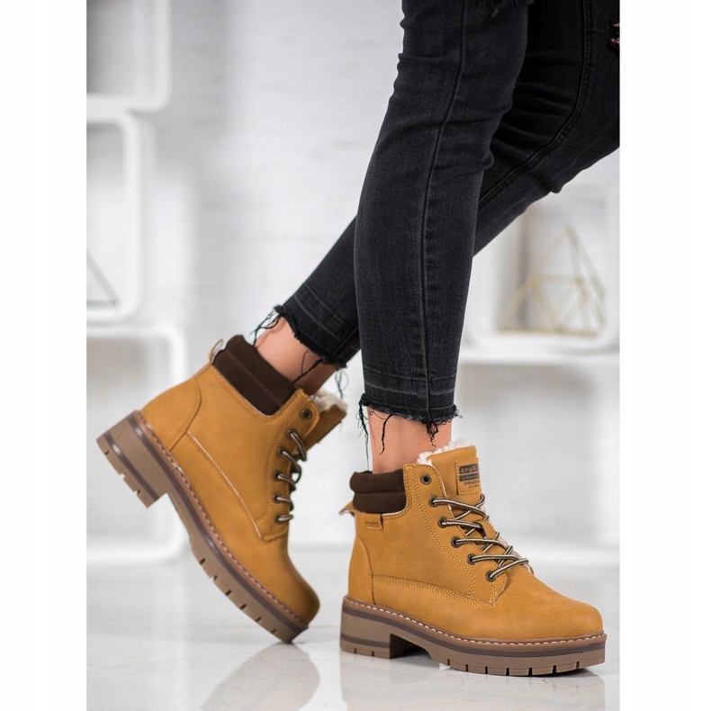 Arrigo Bello Teplé turistické boty hnědý 1