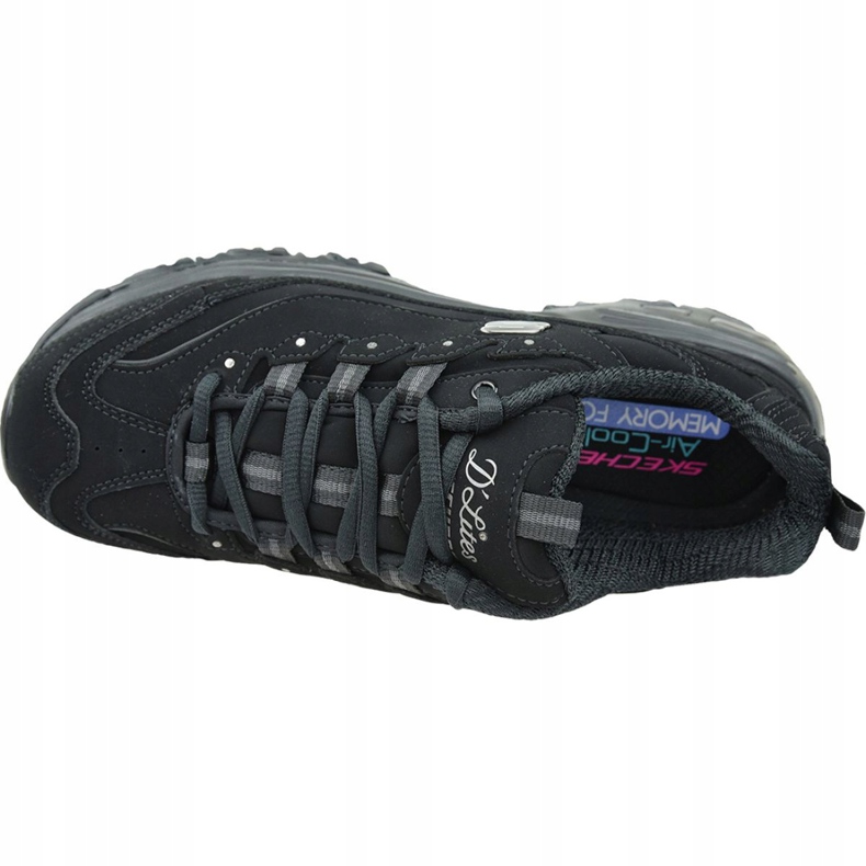 Boty Skechers D'Lites W 11949-BBK černý 2