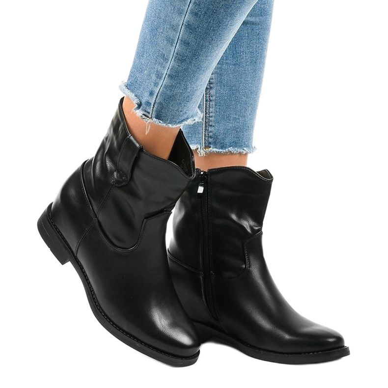 Kovbojské boty izolované G-7607 černá 1