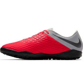 Kopačky Nike Hypervenom Phantom X 3 Academy Tf M AJ3815 600 vícebarevný červený 2