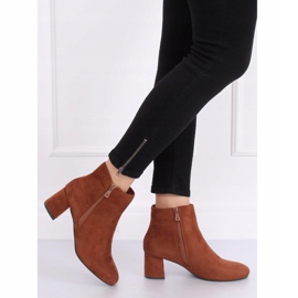 Hnědé kozačky na vysokém podpatku K1825116 Cuero hnědý 1 Hnědé kozačky na vysokém podpatku K1825116 Cuero hnědý 1