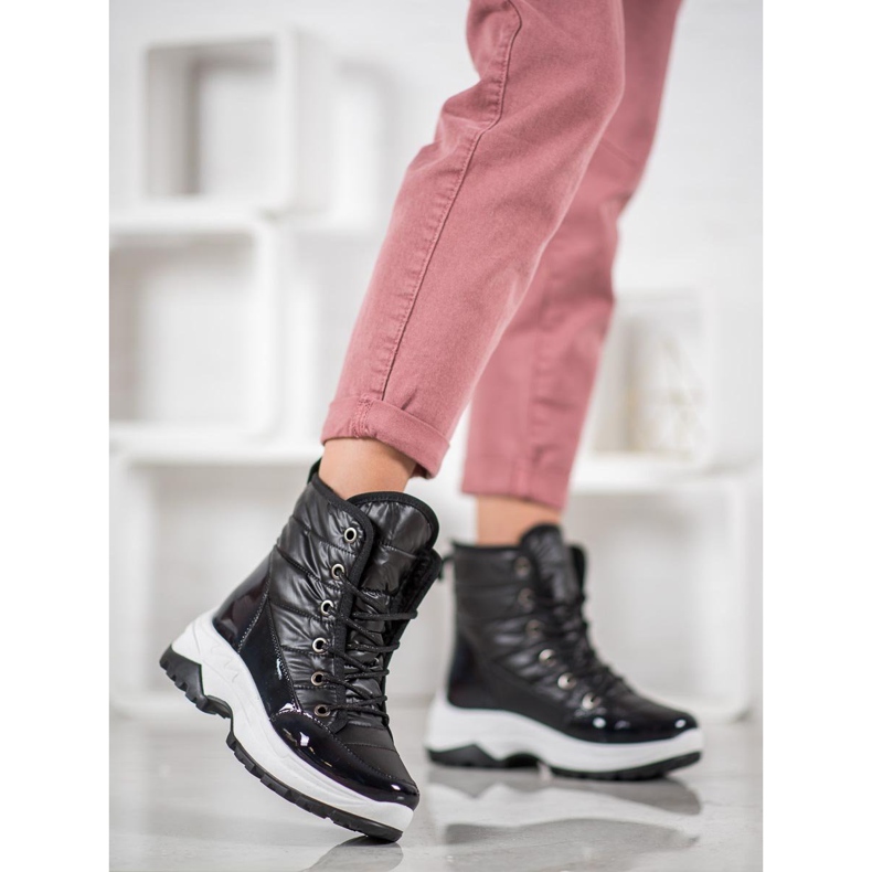 SHELOVET Sportovní sněžnice černá 1