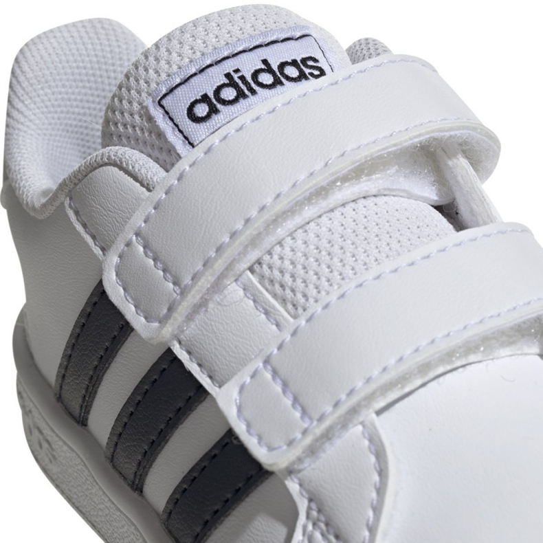 Boty adidas Grand Court I Jr EF0118 bílý 1
